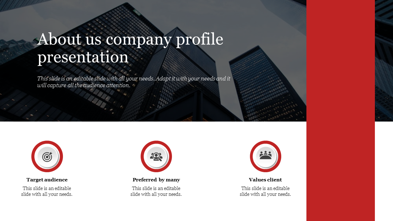 About us company profile presentation
